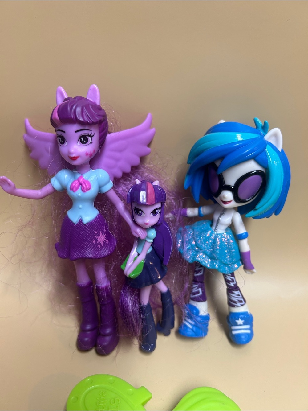 My Little Pony Equestria girls lot of 3
